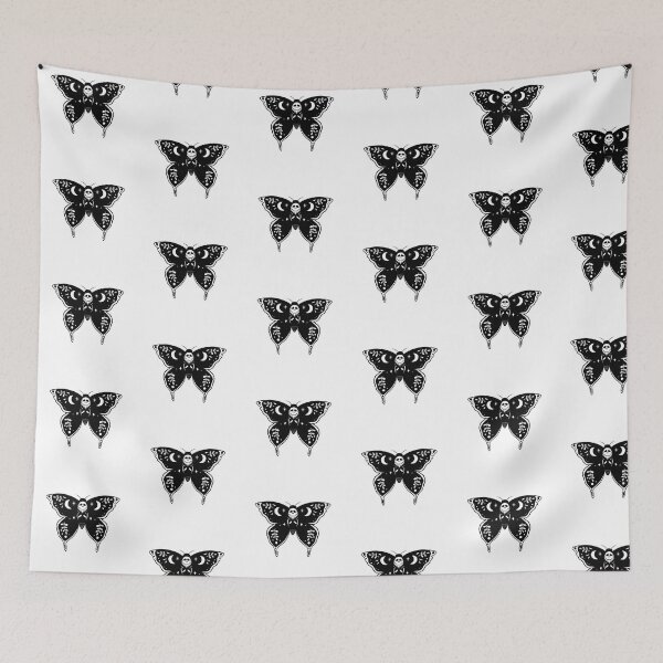 Item preview, Mystic Death's Head Moth – Occult Goth Illustration designed and sold by TheFoxandCauldron.