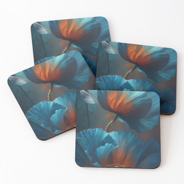 Item preview, Whispers of the Azure Bloom designed and sold by oanaunciuleanu.