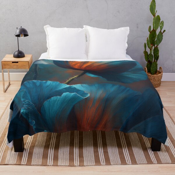 Item preview, Whispers of the Azure Bloom designed and sold by oanaunciuleanu.