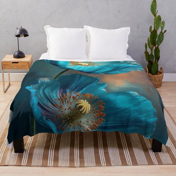 Item preview, Whispers of the Azure Bloom designed and sold by oanaunciuleanu.
