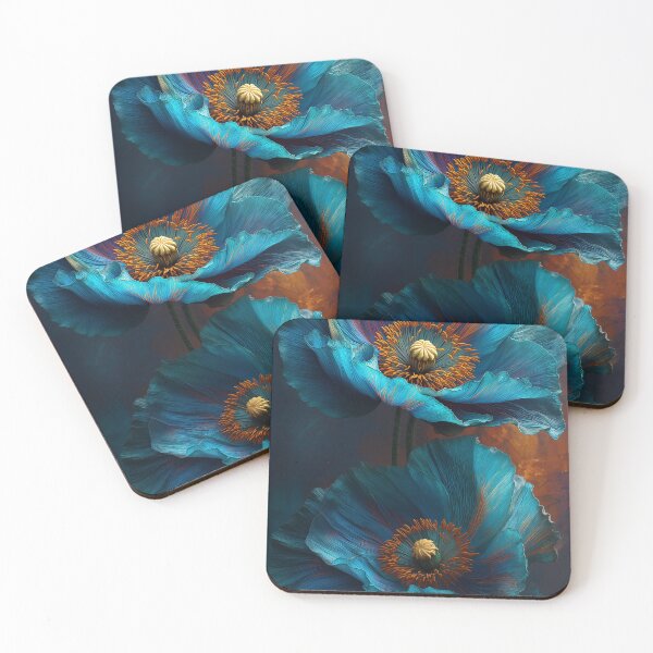 Item preview, Whispers of the Azure Bloom designed and sold by oanaunciuleanu.