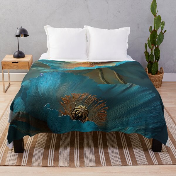 Item preview, Whispers of the Azure Bloom designed and sold by oanaunciuleanu.
