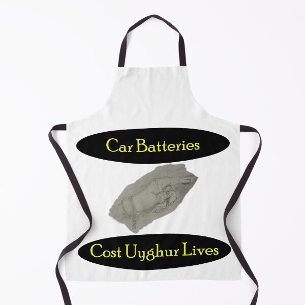 Item preview, Car Batteries Cost Uyghur Lives designed and sold by Visual-Minds.