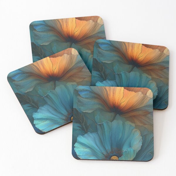 Item preview, Whispers of the Azure Bloom designed and sold by oanaunciuleanu.