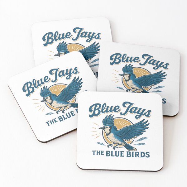 Item preview, Mid Century Blue Jay | Vintage Bird Illustration  designed and sold by lamiarte.