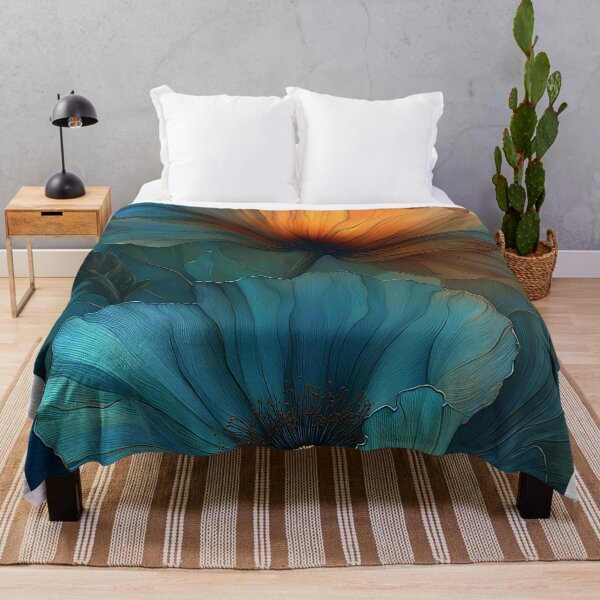 Item preview, Whispers of the Azure Bloom designed and sold by oanaunciuleanu.