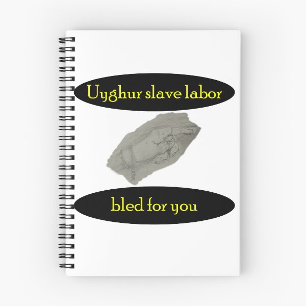 Item preview, Uyghur slave labor bled for you designed and sold by Visual-Minds.