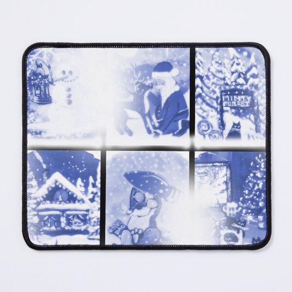 Item preview, Frosty Christmas Window Scenes designed and sold by MLanestudio.