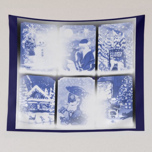 Item preview, Frosty Christmas Window Scenes designed and sold by MLanestudio.