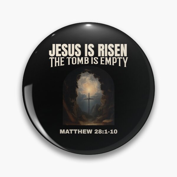 Item preview, Jesus Is Risen | The Tomb Is Empty | Matthew 28: 1-10  designed and sold by Mrs. Kizzy Gillis Heavenly-Merch.