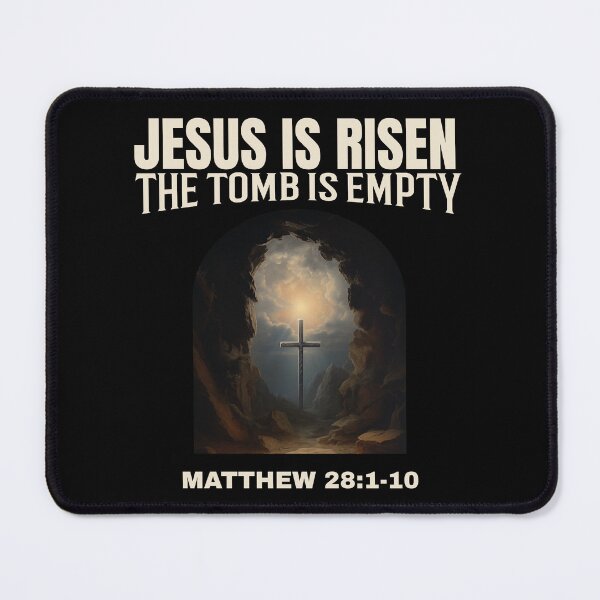 Item preview, Jesus Is Risen | The Tomb Is Empty | Matthew 28: 1-10 designed and sold by Mrs. Kizzy Gillis Heavenly-Merch.
