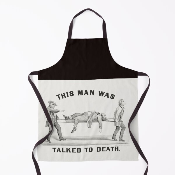 Item preview, This man was talked to death designed and sold by TwoMagpiesShop.