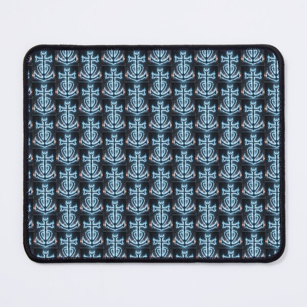 Item preview, Forged Camargue Cross – Blue Light Edition designed and sold by ForgeDigitale.