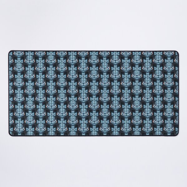 Item preview, Forged Camargue Cross – Blue Light Edition designed and sold by ForgeDigitale.