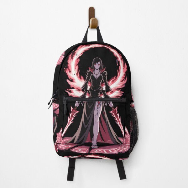Item preview, Dark Sorceress – Gothic Anime Witch with Fire Blades designed and sold by JouRav.