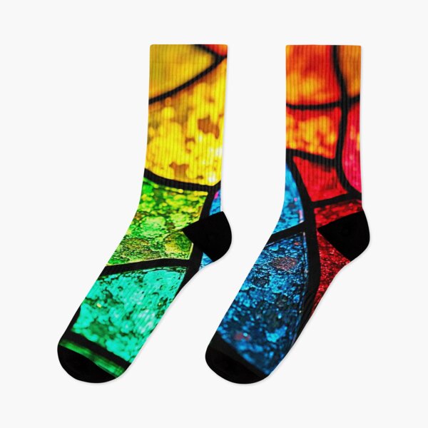 Item preview, Vibrant Jewel Toned Stained Glass Texture Art designed and sold by Health And Fitness Posts e-Store.