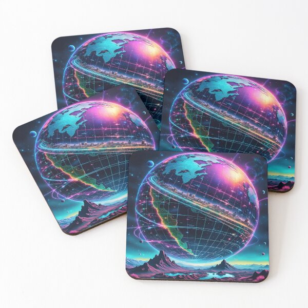 Item preview, Earth Grid: The Unseen Pulse of Our World designed and sold by PawPrintedArt.