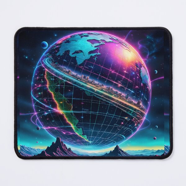 Item preview, Earth Grid: The Unseen Pulse of Our World designed and sold by PawPrintedArt.