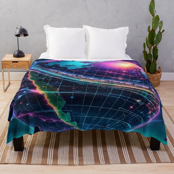Item preview, Earth Grid: The Unseen Pulse of Our World designed and sold by PawPrintedArt.