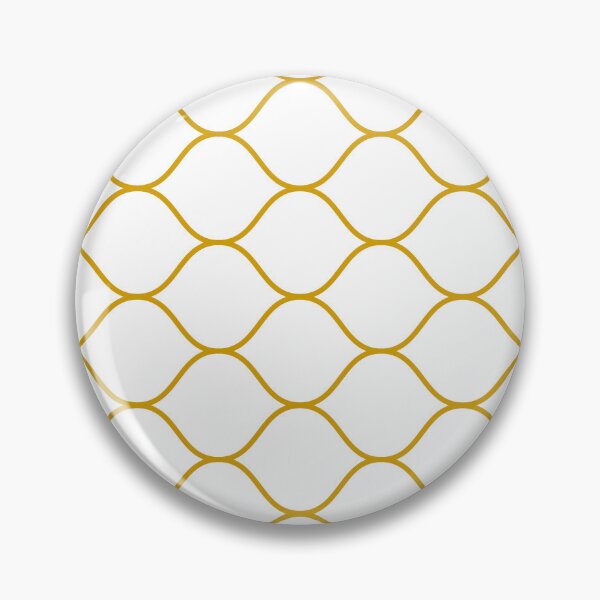Item preview, Waves, Golden grid, Geometric designed and sold by CHERRY--SHOP.