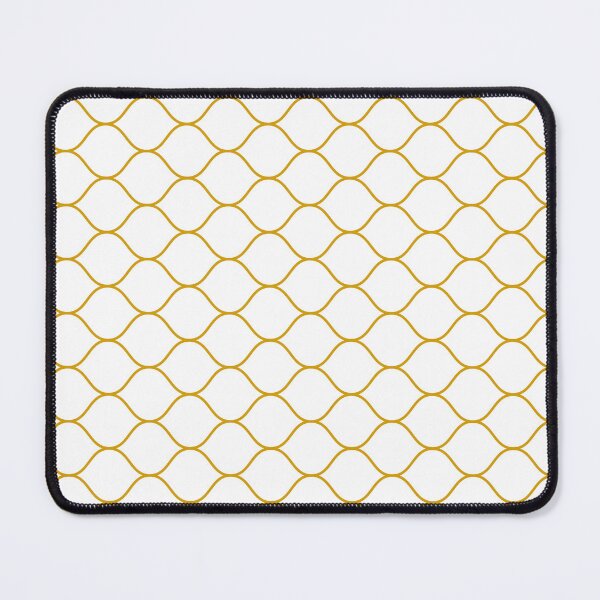 Item preview, Waves, Golden grid, Geometric designed and sold by CHERRY--SHOP.