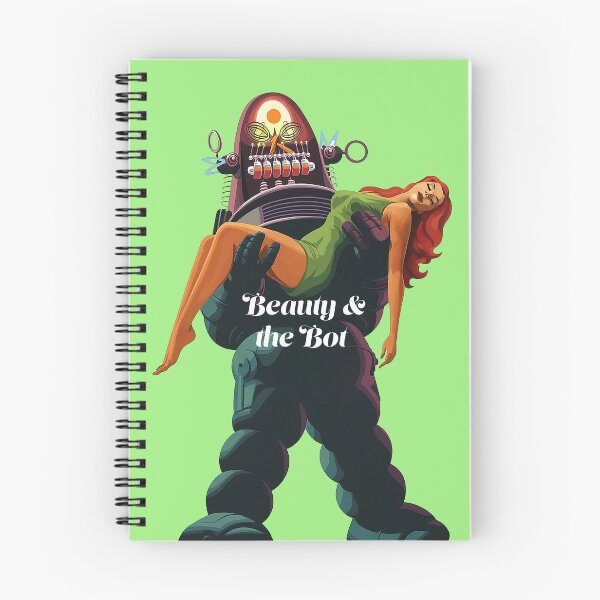 Item preview, Beauty & the Bot - Retro Sci-Fi Romance Reimagined designed and sold by RetroChill.