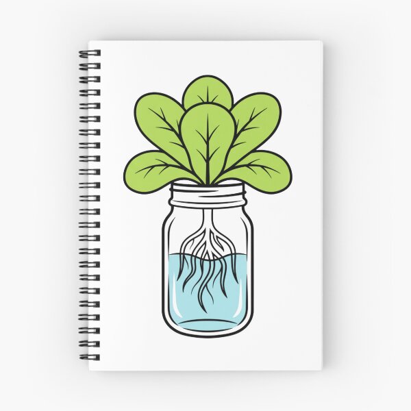 Item preview, Kratky Hydroponics Lettuce Jar Sticker & T-Shirt | Minimalist Hydro Garden Vector Art | No Pump, No Fuss Grower Gift designed and sold by kinany00.
