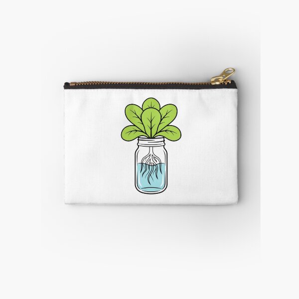 Item preview, Kratky Hydroponics Lettuce Jar Sticker & T-Shirt | Minimalist Hydro Garden Vector Art | No Pump, No Fuss Grower Gift designed and sold by kinany00.