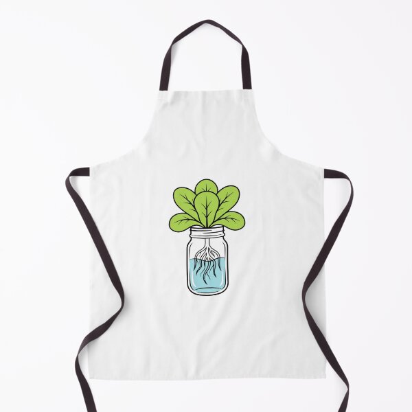 Item preview, Kratky Hydroponics Lettuce Jar Sticker & T-Shirt | Minimalist Hydro Garden Vector Art | No Pump, No Fuss Grower Gift designed and sold by kinany00.