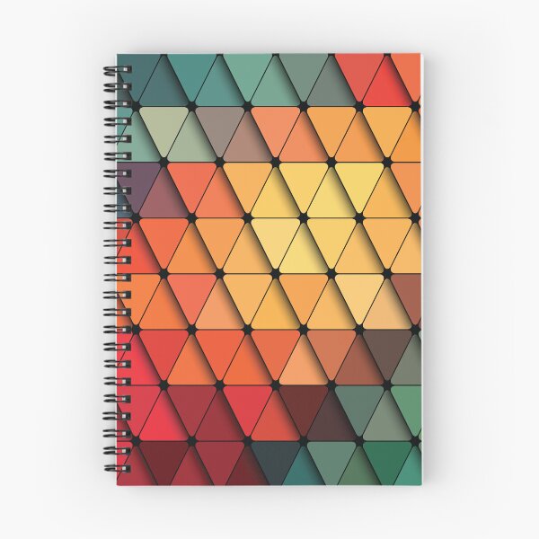 Item preview, Vibrant Geometric Triangle Pixel Pattern designed and sold by dnyl.