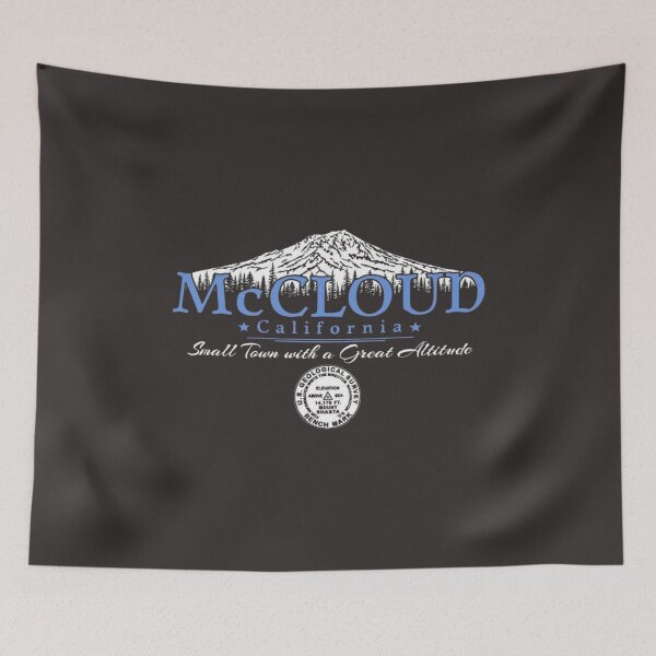 Item preview, McCloud California Mountain Town Travel designed and sold by Oniyasha.