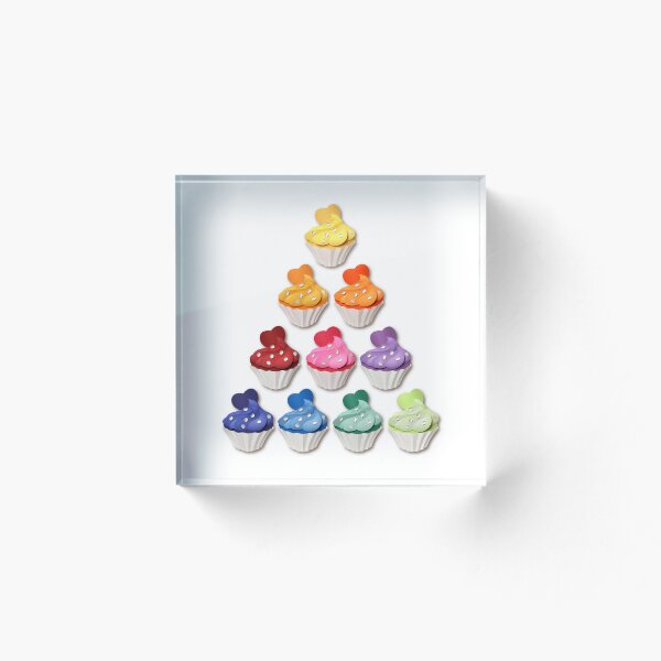 Item preview, Cupcakes | 10 Flavors on White designed and sold by TimWestFineArt.
