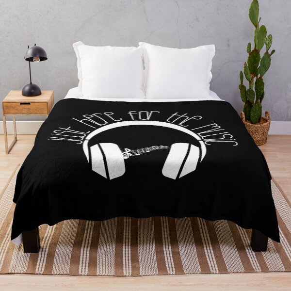 Item preview, Just Here for the Music – Funny Music Lover Quote Design designed and sold by Compusmurf Design.