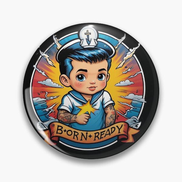 Item preview, Little Captain – Born Ready  designed and sold by GraveKey.