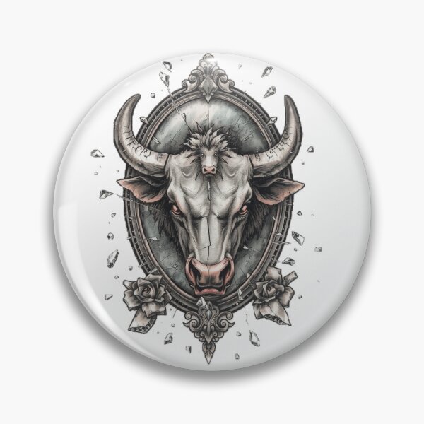 Item preview, Bull in the Mirror – Confronting the Self designed and sold by GraveKey.