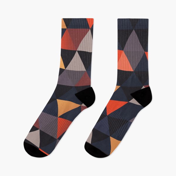 Item preview, Vibrant Geometric Triangle Pixel Pattern designed and sold by dnyl.