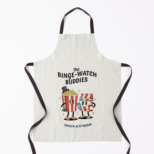 Item preview, Binge-Watch Buddies Retro Popcorn Snack & Stream designed and sold by HoopeStylee.