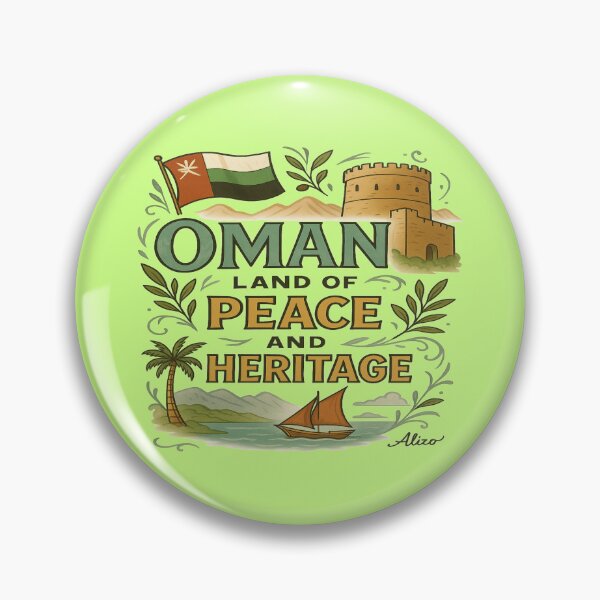 Item preview, Oman – Land of Peace and Heritage designed and sold by alizo74.