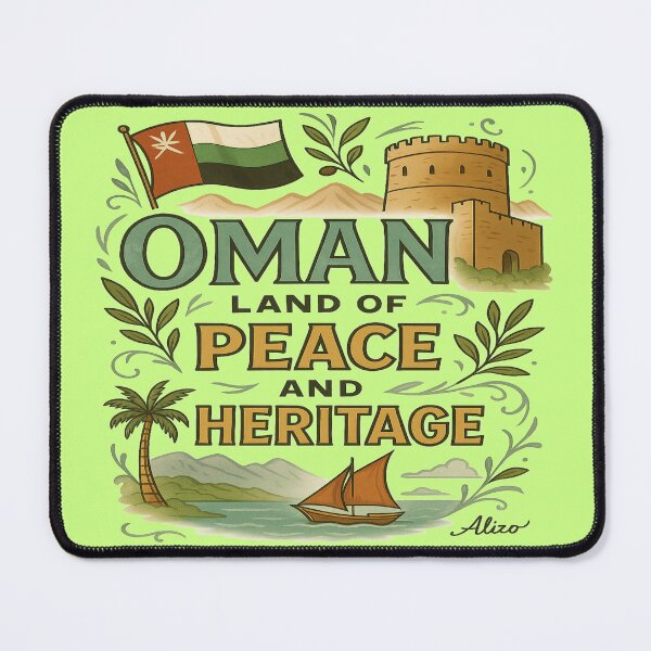 Item preview, Oman – Land of Peace and Heritage designed and sold by alizo74.