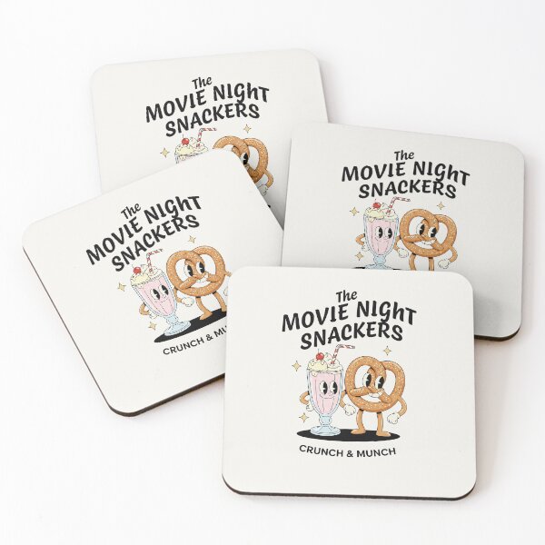 Item preview, Movie Night Snackers Retro Shake Pretzel Crunch designed and sold by HoopeStylee.