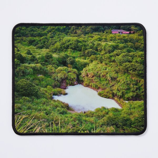 Item preview, Milk Lake of Yangmingshan – Sulfur Spring in a Lush Mountain Valley designed and sold by Daria Lev Photo Art.