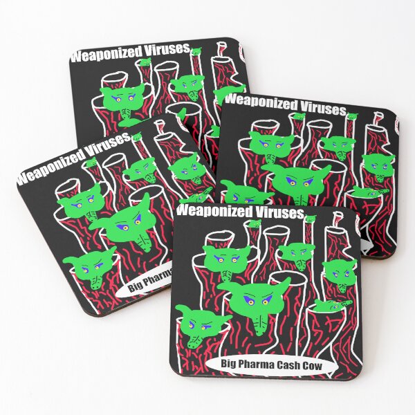 Item preview, Weaponized Viruses Big Pharma Cash Cow designed and sold by Visual-Minds.
