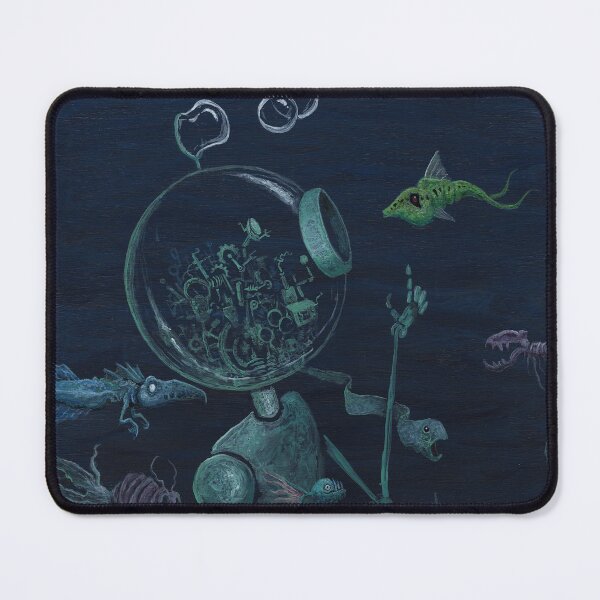 Item preview, A Clockwork Aquanaut designed and sold by zawackiart.