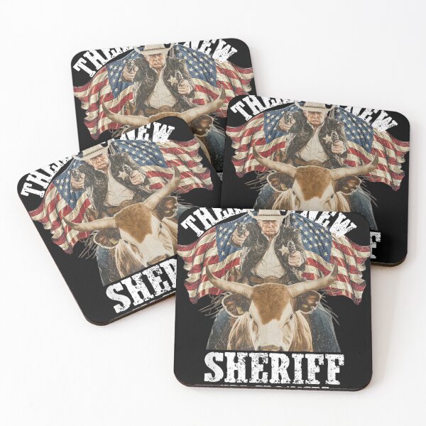 Item preview, Cowboy Trump 2025 – Funny Sheriff Parody Western Style designed and sold by sfi2071.