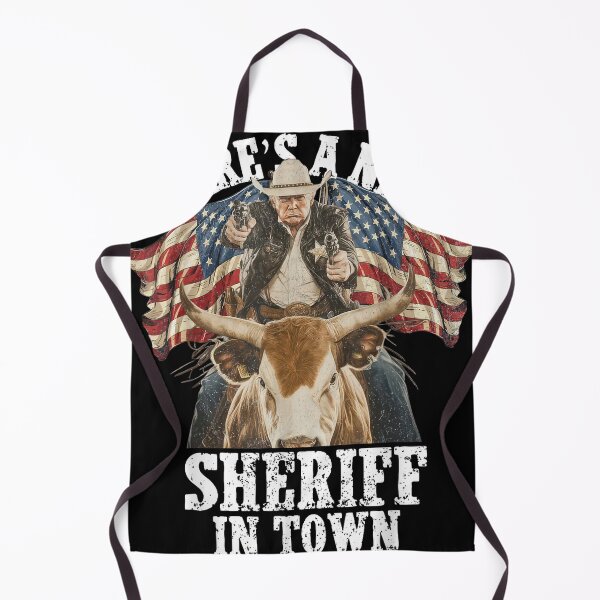 Item preview, Cowboy Trump 2025 – Funny Sheriff Parody Western Style designed and sold by sfi2071.
