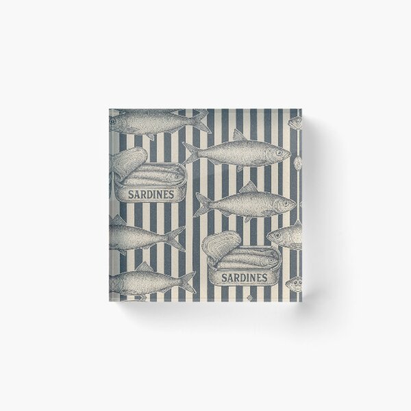 Item preview, Striped bottom sardines designed and sold by Crisverona.