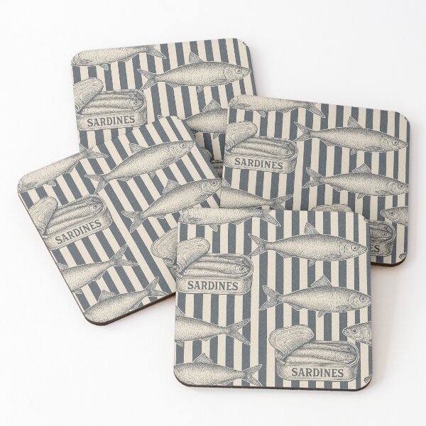 Item preview, Striped bottom sardines designed and sold by Crisverona.