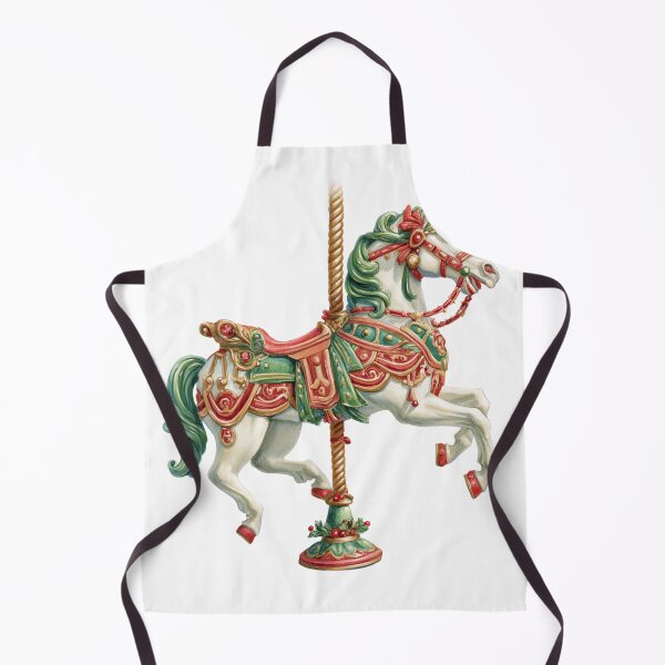 Item preview, Christmas carousel horse designed and sold by MendaciousMina.