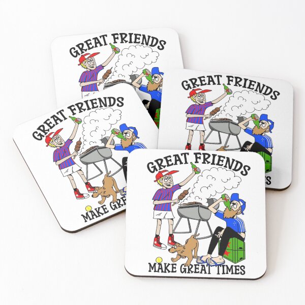 Item preview, Great Friends BBQ Fun designed and sold by Oniyasha.