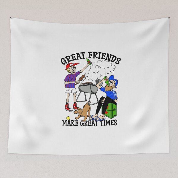 Item preview, Great Friends BBQ Fun designed and sold by Oniyasha.